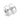 Klappcreolen 12.5/4.5mm Silber 925/000 rhodiniert