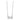 Collier Infinity mit 23 Zirkonia Echt Silber 925/000