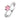 Damenring mit Zirkonia 6mm light pink Silber 925/000