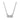 Collier Infinity mit 17 Zirkonia 40+5cm Silber 925/000