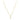 Collier mit weißem Nano Crystal Silber 925/000 vergoldet
