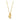 Collier mit Infinity 11 Zirkonia / Herz Silber 925/000 vergoldet