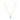 Collier mit blauem Nano Chrysopras Silber 925/000 vergoldet