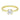 Damenring mit Zirkonia rund 6mm Silber 925/000 vergoldet