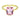 Damenring mit Zirkonia 8x10mm Pink Silber 925/000 vergoldet