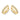 Klappcreolen 22 Zirkonia 11.5/2.2mm Gold 585/000