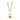 Collier Dreieck Gold 585/000