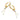 Creolen mit Behang Zirkonia Gold 585/000