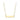 Collier mit Gravurplatte 17 x 3.7mm Gold 585/000