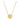 Collier mit Anhänger Dot Ø 8mm DC Gold 585/000