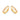 Klappcreolen 14 Zirkonia champagner 11/1.8mm Gold 585/000