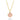 Collier mit Anhänger Zirkonia champagner 4mm Gold 585/000