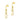 Ohrstecker 2 Kettenglieder Gold 585/000