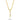 Collier mit Anhänger 3 Kettenglieder Gold 585/000