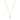 Collier Girl mit Zirkonia Gold 585/000