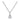 Lovebird Collier mit Zirkonia 101 Facetten 4mm Silber 925/000