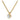 Lovebird Collier mit Brillant 0.21 ct. Gelbgold 585/000