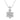 Lovebird Collier mit 7 Zirkonia Silber 925/000