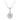 Lovebird Collier mit 13 Zirkonia Silber 925/000