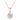 Lovebird Collier mit 13 Zirkonia Silber 925/000 rosé vergoldet