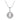Lovebird Collier mit SWZP und 16 Zirkonia Silber 925/000