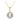 Lovebird Collier mit SWZP und 16 Zirkonia Silber 925/000 vergoldet