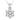 Lovebird Collier mit 7 Zirkonia Silber 925/000